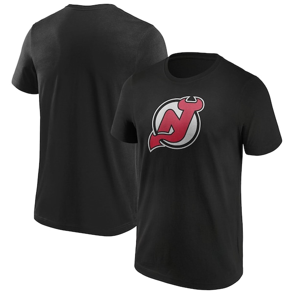 Camiseta Gráfica CON Logo EN Color Primario Icónico de LOS NEW Jersey Devils Fanatics Negro Hombres 2026/27