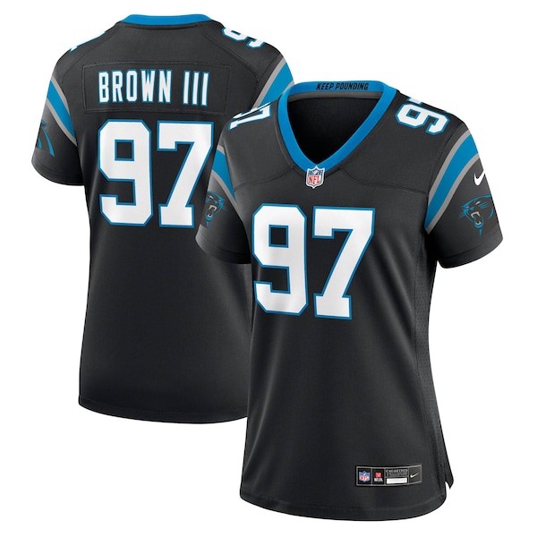 Bobby Brown III Carolina Panthers Nike Team Game Jersey Black 2026/27