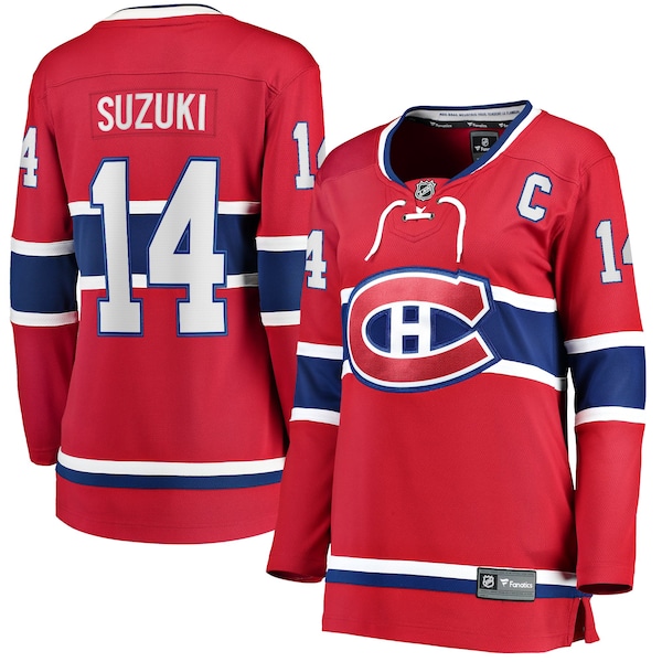 Nick Suzuki Montreal Canadiens Fanatics Breakaway Jersey RED 2026/27