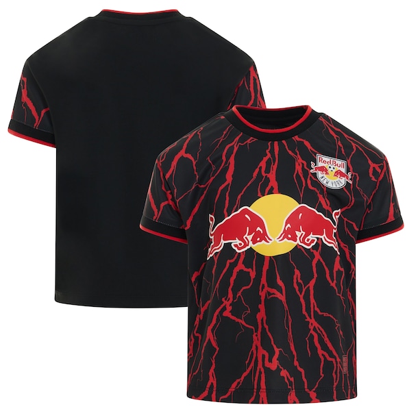 New York Red Bulls Adidas Toddler 2026 the Rooted KIT Replica Jersey Black 2026
