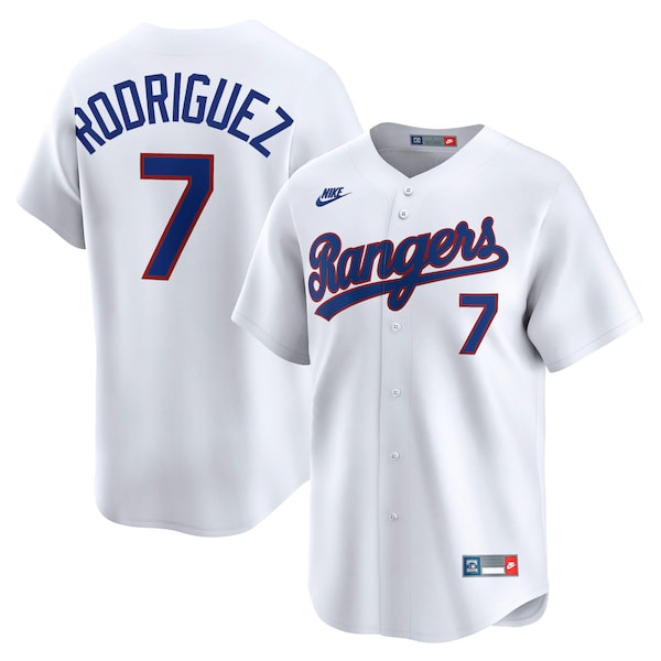 Ivan Rodriguez Texas Rangers Nike Throwback Cooperstown Collection Limited Jersey White 2026/27