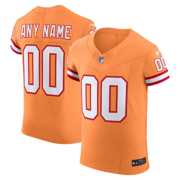 Tampa BAY Buccaneers Nike Vapor Fuse Elite Custom Jersey Orange 2025/26
