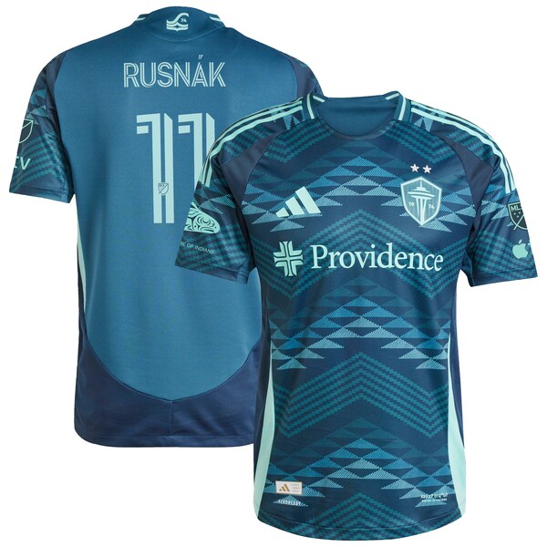 Mens Adidas Albert Rusnak Blue Seattle 2025