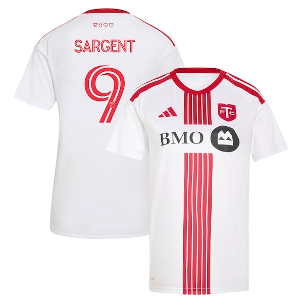 Josh Sargent Toronto FC Adidas Womens 2026 Winter KIT Replica Jersey White 2026
