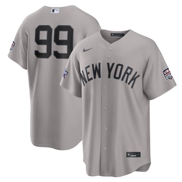 2026 ALL Star Game NEW York Yankees Aaron Judge Nike Gray Replica Jersey 2026