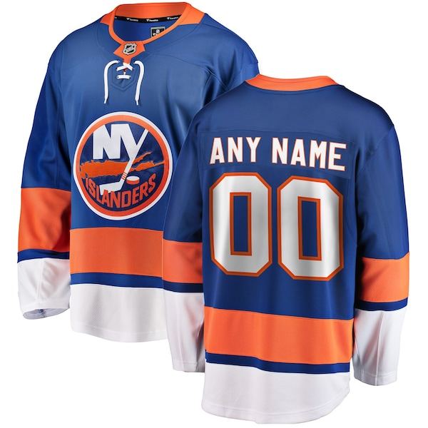 NEW York Islanders Fanatics Breakaway Custom Jersey Blue 2025/26