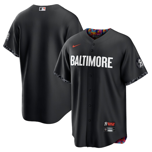 Mitchell and Ness CAL Ripken JR Black Baltimore Orioles Cooperstown Mesh Batting Practice Jersey 2025/26