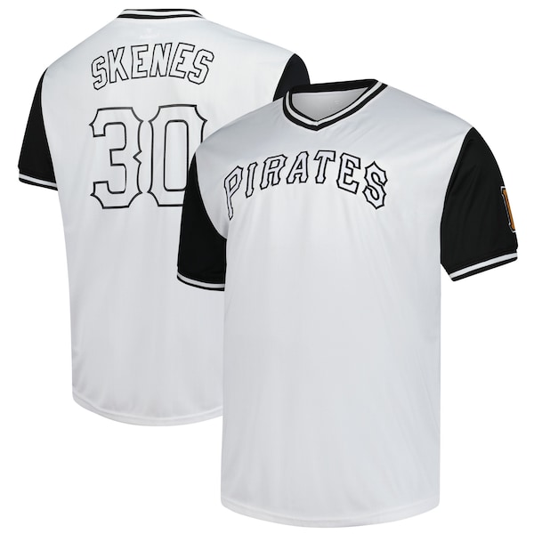 Paul Skenes Pittsburgh Pirates Profile BIG and Tall Name and Number Jersey White 2026/27