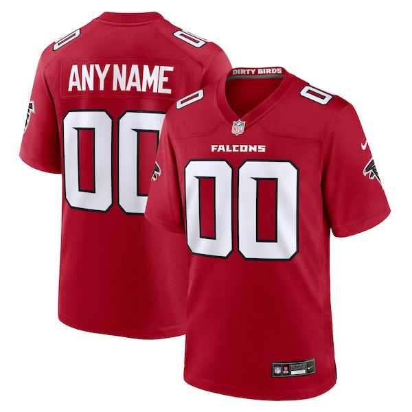 Atlanta Falcons Nike Custom Game Jersey RED 2026/27