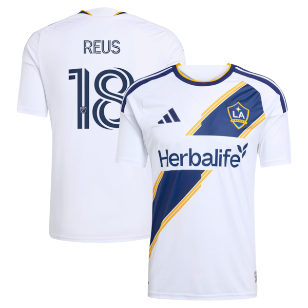 Marco Reus LA Galaxy Adidas 2026 THE Velocity KIT Replica Jersey White 2026
