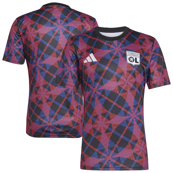 Olympique Lyon Adidas PRE Match Trikot Schwarz 2025/26