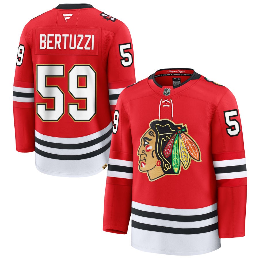Chicago Blackhawks Fanatics Centennial Premium Custom Jersey RED 2026/27