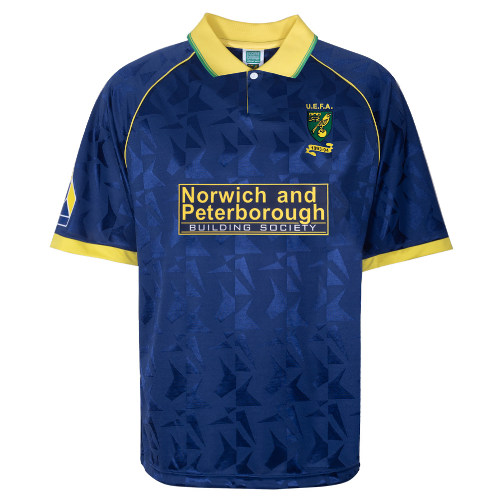 Norwich City Auswärtstrikot 1993