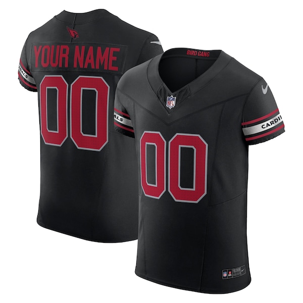 Arizona Cardinals Nike Vapor Fuse Elite Custom Jersey Black 2025/26