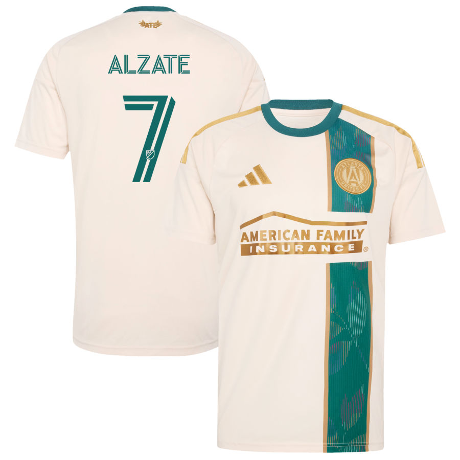 Atlanta United FC Adidas 2026 Spirit OF 96 Replica Custom Jersey TAN 2026