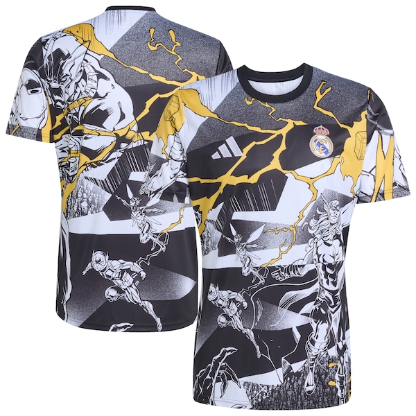 Real Madrid Adidas Marvel PRE Match Trikot Weiß 2025/26