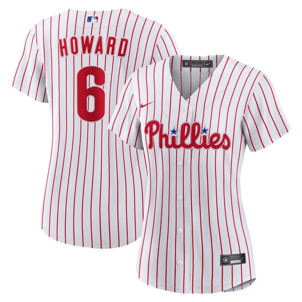 Ryan Howard Philadelphia Phillies Nike Womens Replica Jersey White 2025/26