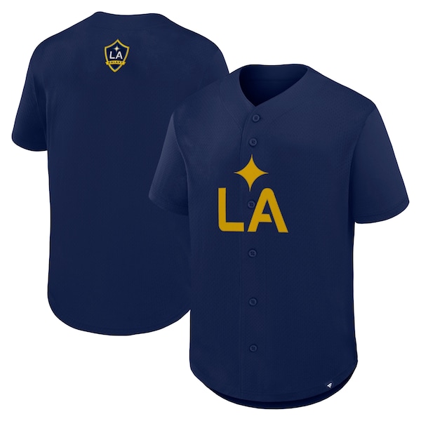 LA Galaxy Fanatics Maximum Intensity Button UP Jersey Navy 2026/27