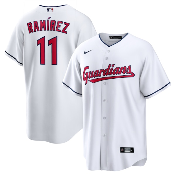 José Ramírez Cleveland Guardians Nike Replica Player Jersey White 2026/27