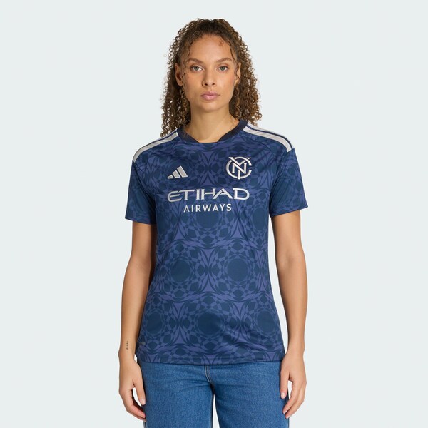 NEW York City FC Adidas Womens 2026 THE ALL Nations KIT Replica Jersey Blue 2026