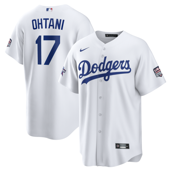 2026 ALL Star Game LOS Angeles Dodgers Shohei Ohtani Nike White Replica Jersey 2026