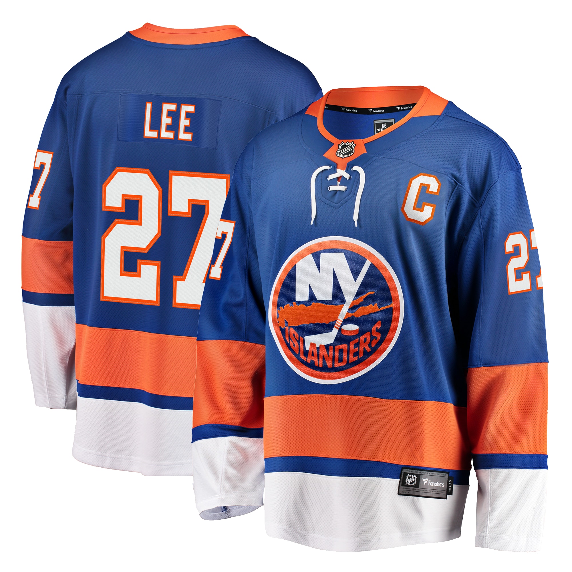 Fanatics Anders LEE Royal NEW York Islanders Breakaway Trikot FÜR 2025/26