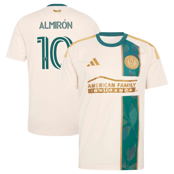 Miguel Almiron Atlanta United FC Adidas 2026 Spirit OF 96 Replica Jersey TAN 2026