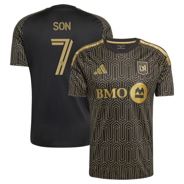 SON Heung MIN Lafc Adidas 2026 Primary KIT Replica Jersey Black 2026