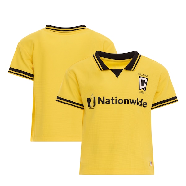 Columbus Crew Adidas Toddler 2026 the Crafted FOR Excellence KIT Replica Jersey Yellow 2026