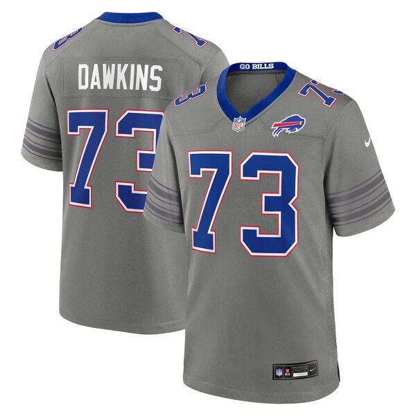 Dion Dawkins Buffalo Bills Nike Nickel City Game Jersey Gray 2025/26