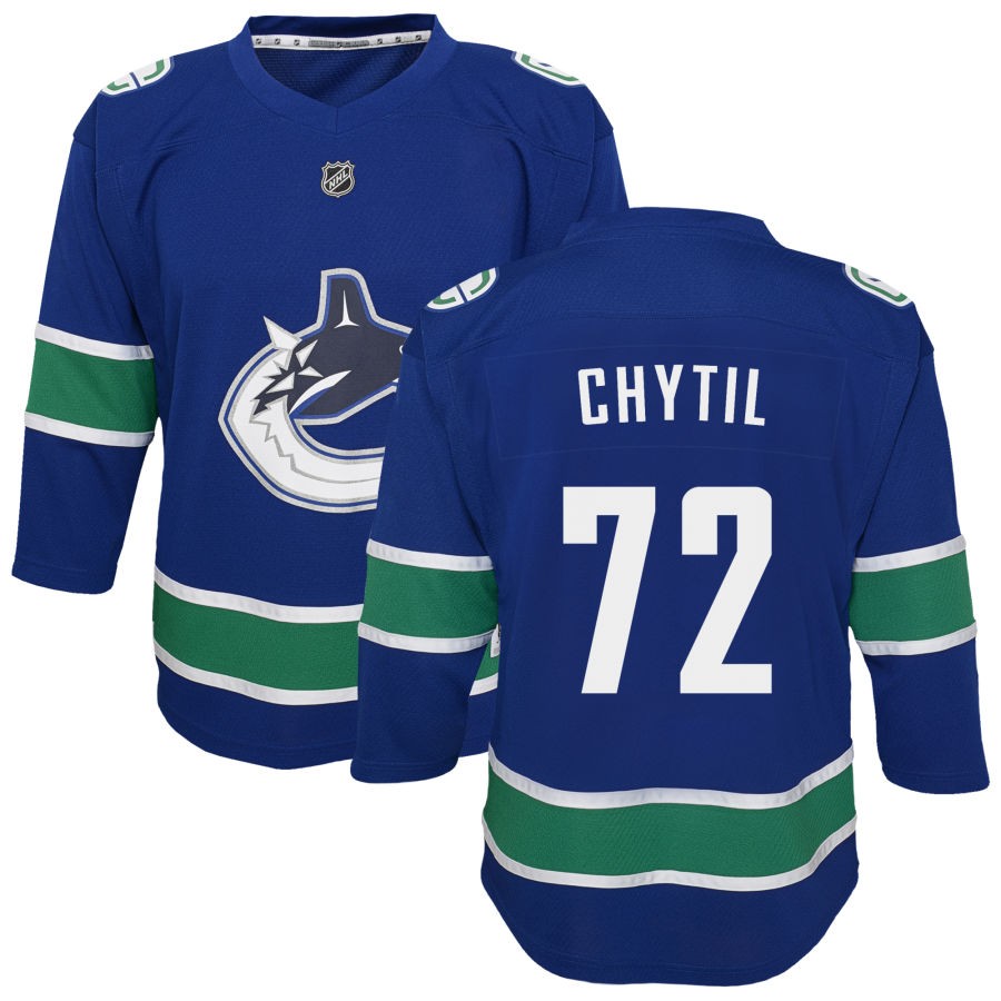 Vancouver Canucks Replica Custom Jersey Blue 2026/27