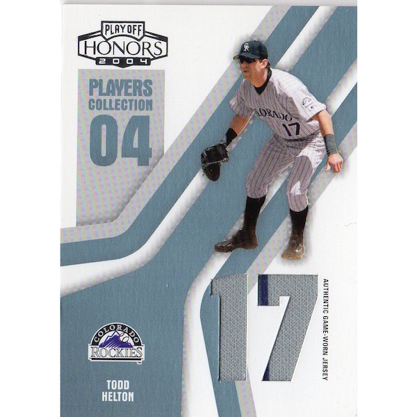 Colorado Rockies Camiseta visitante 2004