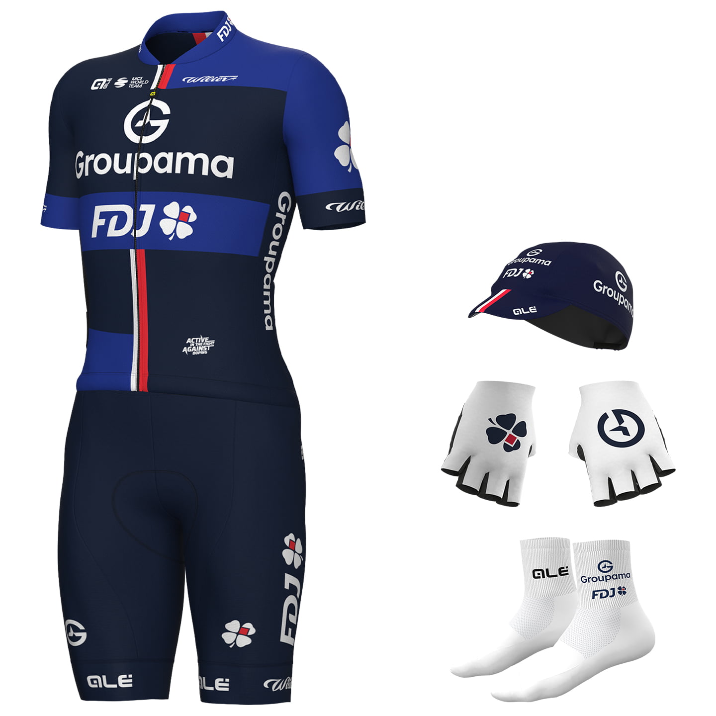 Groupama-FDJ Set (Trikot + Hose) 2025