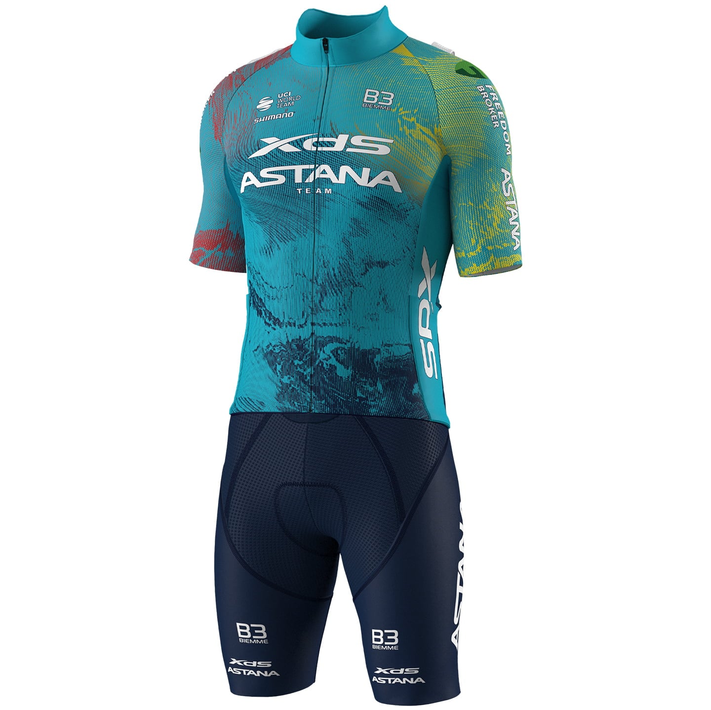 Astana Qazaqstan Team Set (Trikot + Hose) 2025