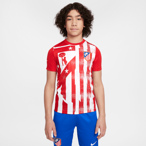 Atlético de Madrid Nike PRE Match Trikot ROT 2025/26