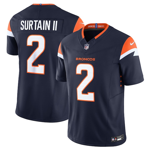 Patrick Surtain II Denver Broncos Nike Mile High Collection Vapor Fuse Limited Jersey Navy 2025/26