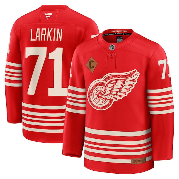 Dylan Larkin Detroit Red Wings Fanatics Centennial Premium Player Jersey 2026/27