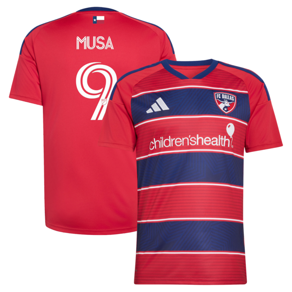 Petar Musa FC Dallas Adidas 2026 DNA KIT Replica Jersey RED 2026