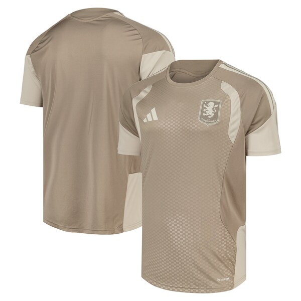 Aston Villa Adidas Trainingsjersey Hellbraun 2025/26