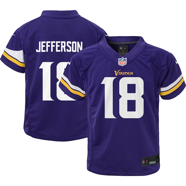 Lilafarbenes Nike Spieltrikot MIT Justin Jefferson FÜR Kleinkinder IN Minnesota Vikings 2025/26