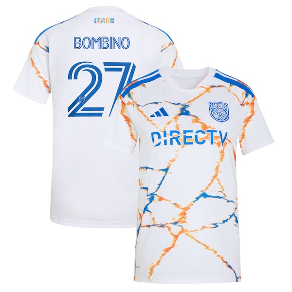 SAN Diego FC Adidas 2026 Celebration of Unprecedented Unity KIT Replica Jersey White 2026