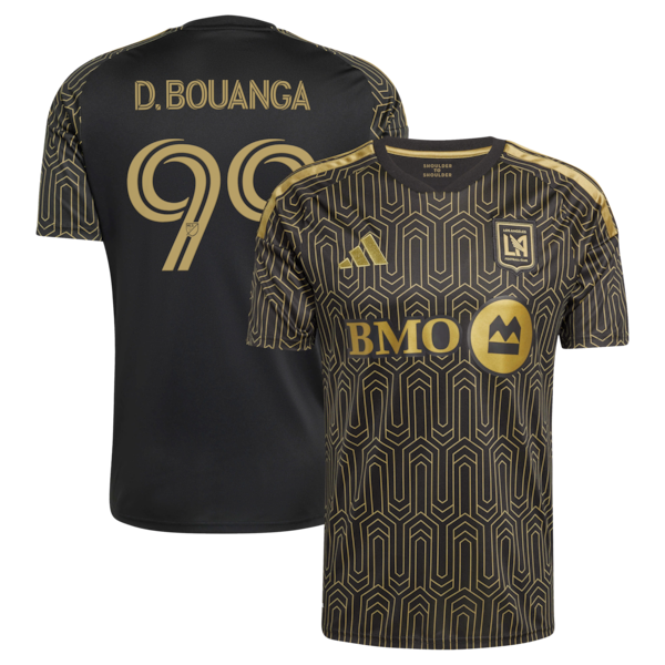 Denis Bouanga Lafc Adidas 2026 Primary KIT Replica Jersey Black 2026