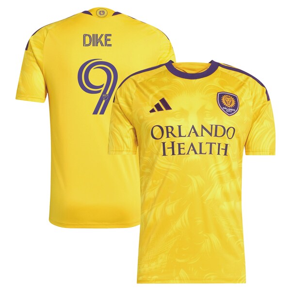 Robin Jansson Orlando City SC Adidas Womens 2026 Sunken Treasure KIT Replica Jersey Gold 2026