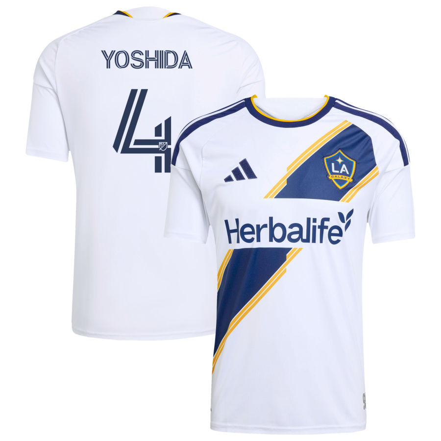 LA Galaxy Adidas 2026 THE Velocity KIT Replica Custom Jersey White 2026