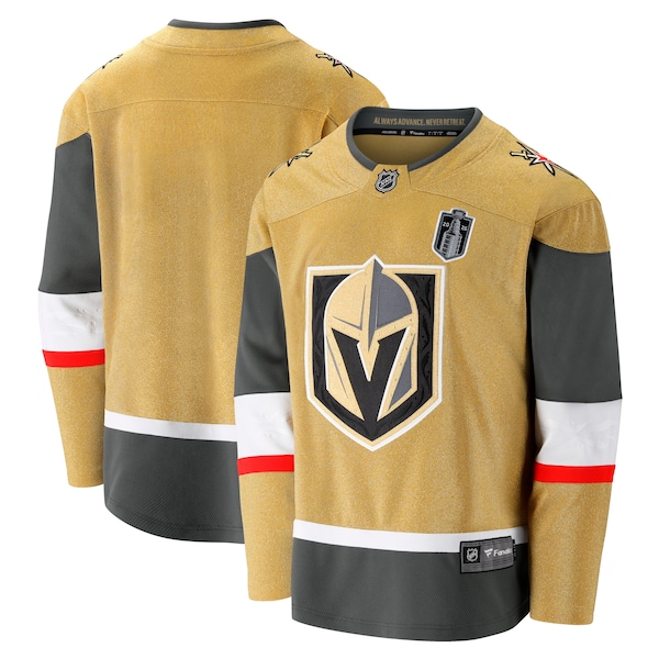 Vegas Golden Knights Fanatics 2026 Stanley CUP Final Breakaway Jersey Gold 2026