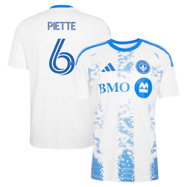 Samuel Piette CF Montreal Adidas 2026 THE Procure Jersey Replica Jersey White 2026