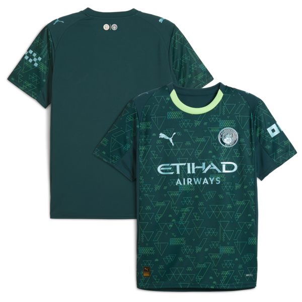 Manchester City Puma Viertestrikot 2025/26