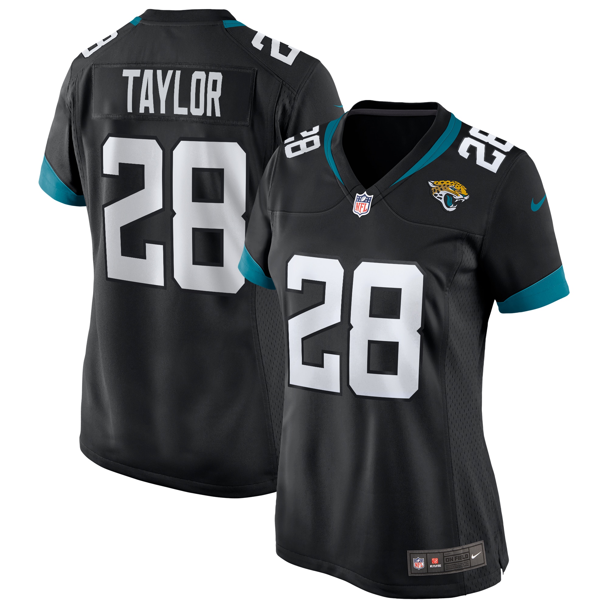 Fred Taylor Jacksonville Jaguars Nike Womens Game Retired Player Jersey Black 2025/26