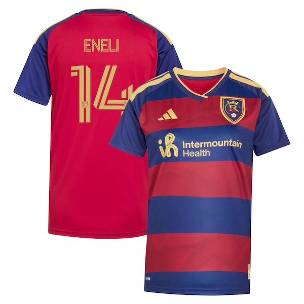 Justen Glad Real Salt Lake Adidas Youth 2026 THE Switchback Replica Jersey RED 2026