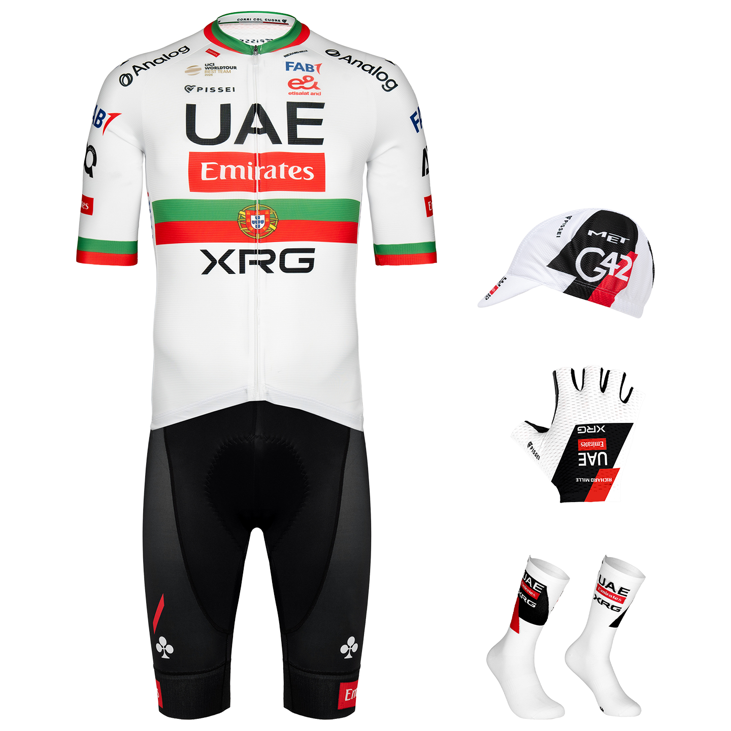 UAE Team Emirates Set (Trikot + Hose) 2026